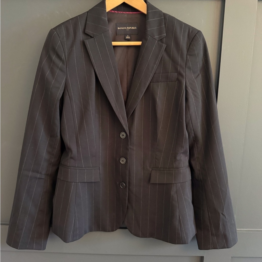 Banana Republic Pin-Striped Jacket